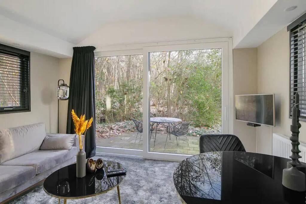 Relaxed Luxe "Boszichthuisje" Met Jacuzzi Bospark Ijsselheide Hattemerbroek Εξωτερικό φωτογραφία
